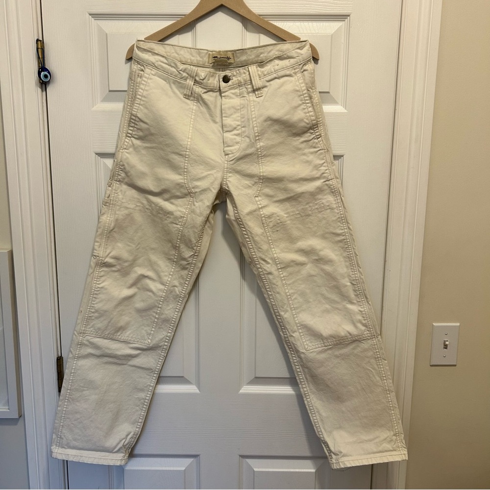 Madewell relaxed straight fit workwear pants